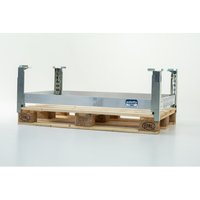 Paletty Palettenstapelsystem Premium, HxBxT 1.240 x 840 x 580 mm, starr von W&K Metallverarbeitung