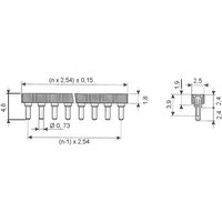 W & P Products 186-40-1-50-00 186-40-1-50-00 IC-Buchsenleiste Rastermaß: 2.54mm Polzahl (num): 40 1 von W & P Products