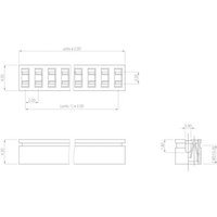 W & P Products 361-04-10-00 361-04-10-00 Kurzschlussbrücke Rastermaß: 2mm Polzahl je Reihe:4 Inhalt von W & P Products