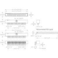 W & P Products 336-010-1-00 Stiftleiste Rastermaß: 1.27mm Polzahl Gesamt: 10 Anzahl Reihen: 2 von W & P Products