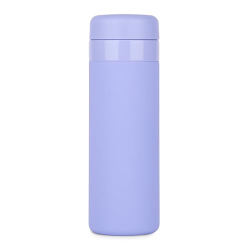 W&P Porter isolierte Wasserflasche, 590 ml, Lavendel, vakuumisolierter Edelstahl mit Keramikbeschichtung, auslaufsicher, spülmaschinenfest von W&P
