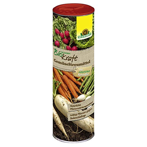 Neudorff BioKraft GemüseStreumittel 500 g - Natürliches Pflanzenstärkungsmittel zur Kräftigung und Gesunderhaltung von bodenschädlingsanfälligen Gemüsepflanzen von W. Neudorff GmbH KG