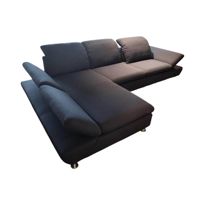 Ecksofa 15278 Taoo Stoff W6128 Blau Metallfüße Matt Gebürstet Mit Kopfteilverste... Ecksofa 15278 Taoo Stoff W6128 Blau Metallfüße Matt Gebürstet Mit Kopfteilverste... von W. Schillig