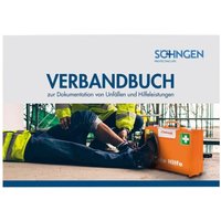 Verbandbuch din A5, mit vorgedruckten Spalten, 8001008 - Söhngen von SÖHNGEN