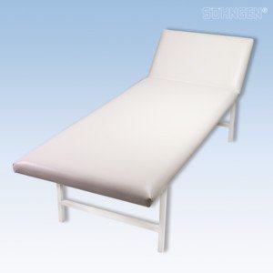Ruheraumliege Stahlrohr Kopf & Fußteil verstellbar weiß Ruheraumliege Stahlrohr Kopf & Fußteil verstellbar weiß von W. Söhngen GmbH