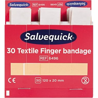 SALVEQUICK Nachfüllpackung elastisch, 6x30 Pflaster SALVEQUICK Nachfüllpackung elastisch, 6x30 Pflaster von W. Söhngen GmbH