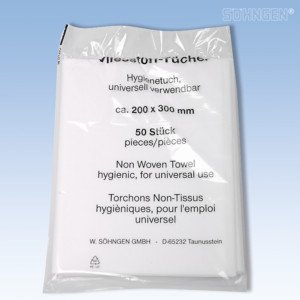 Vliestücher 200 x 300mm à 50 Stück von W. Söhngen GmbH