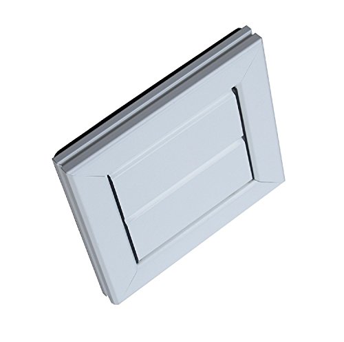 Bewegliche Lamellengitter 15,5 x 15,5 cm Aluminium von W.L. BauProdukte