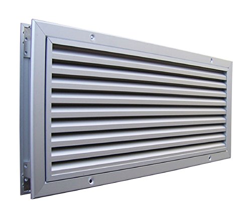 Türlüfter 40 x 20 cm Aluminium eloxiert von W.L. BauProdukte