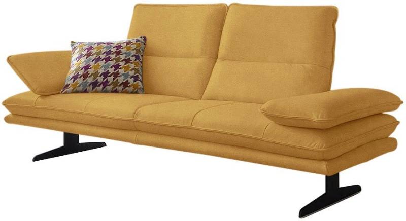 W.SCHILLIG 2,5-Sitzer broadway, Designsofa mit tollem Sitzkomfort, Sitztiefenverstellung, Kopfteil- & Seitenteilverstellung, Breite 216cm von W.SCHILLIG
