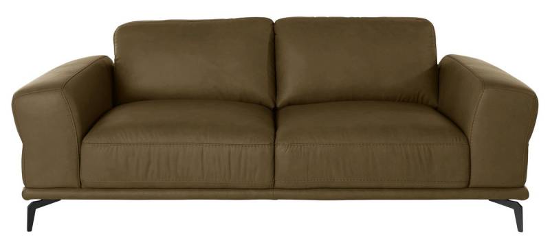 W.SCHILLIG 2,5-Sitzer montanaa, mit Metallfüßen in Schwarz pulverbeschichtet, Breite 212 cm von W.SCHILLIG