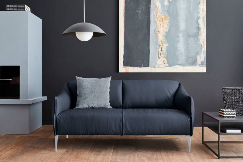 W.SCHILLIG 2,5-Sitzer sally, mit Metallfüßen in Silber matt, Breite 174 cm von W.SCHILLIG