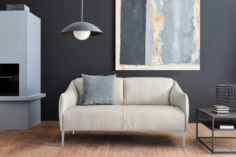 W.SCHILLIG 2-Sitzer sally, mit Metallfüßen in Silber matt, Breite 154 cm von W.SCHILLIG