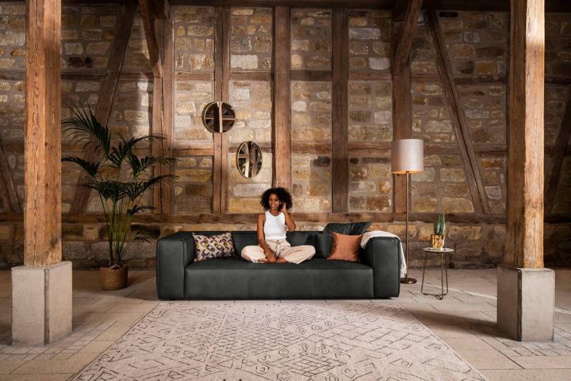 W.SCHILLIG 3-Sitzer around-the-block, mit eleganter Biese, mit Federkern W.SCHILLIG 3-Sitzer around-the-block, mit eleganter Biese, mit Federkern von W.SCHILLIG