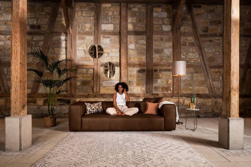 W.SCHILLIG 3-Sitzer around-the-block, mit eleganter Biese, mit Federkern W.SCHILLIG 3-Sitzer around-the-block, mit eleganter Biese, mit Federkern von W.SCHILLIG