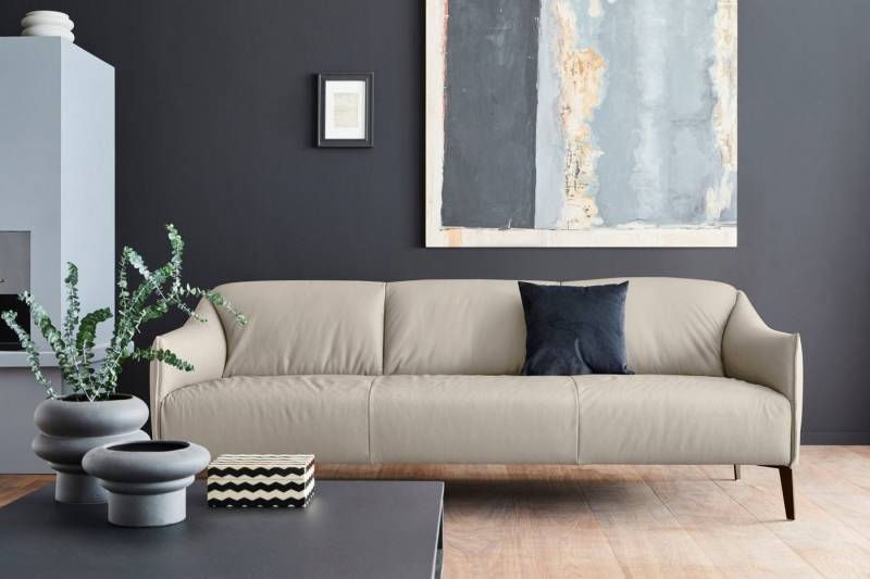 W.SCHILLIG 3-Sitzer sally, mit Metall-Winkelfüßen in Bronze pulverbeschichtet, Breite 224 cm W.SCHILLIG 3-Sitzer sally, mit Metall-Winkelfüßen in Bronze pulverbeschichtet, Breite 224 cm von W.SCHILLIG