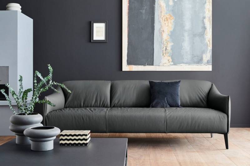 W.SCHILLIG 3-Sitzer sally, mit Metall-Winkelfüßen in Schwarz pulverbeschichtet, Breite 224 cm W.SCHILLIG 3-Sitzer sally, mit Metall-Winkelfüßen in Schwarz pulverbeschichtet, Breite 224 cm von W.SCHILLIG