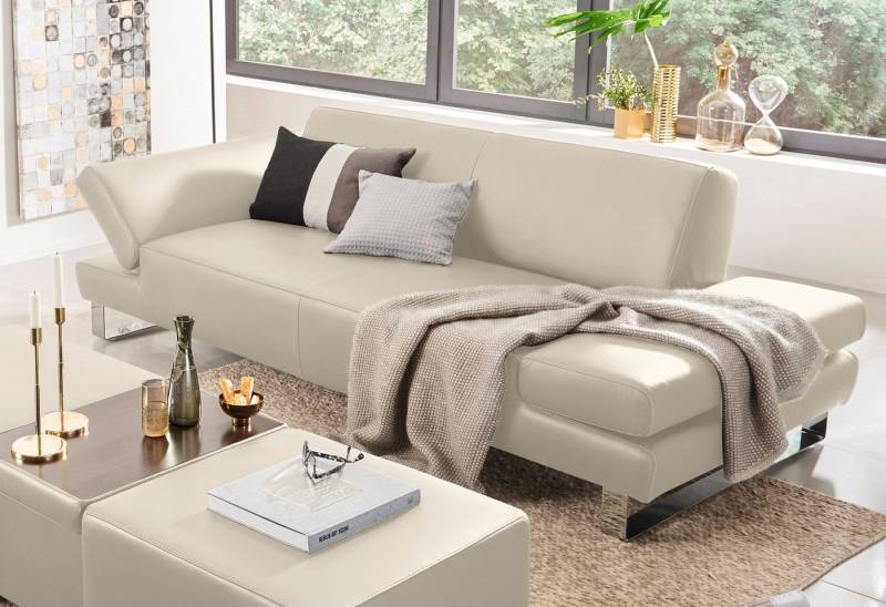 W.SCHILLIG 3-Sitzer taboo Designsofa mit hohem Sitzkomfort, mit Normaltiefe, inklusive Armlehnenverstellung, mit Kontrastnaht W.SCHILLIG 3-Sitzer taboo Designsofa mit hohem Sitzkomfort, mit Normaltiefe, inklusive Armlehnenverstellung, mit Kontrastnaht von W.SCHILLIG