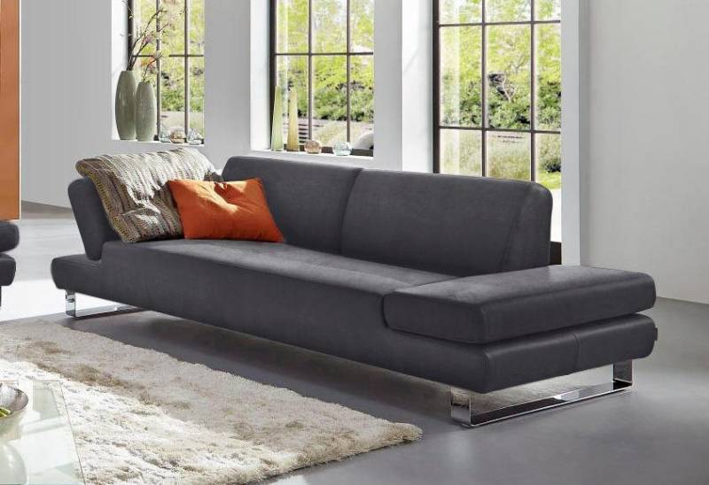 W.SCHILLIG 3-Sitzer taboo Designsofa mit hohem Sitzkomfort, mit Übertiefe, inklusive Armlehnenverstellung von W.SCHILLIG