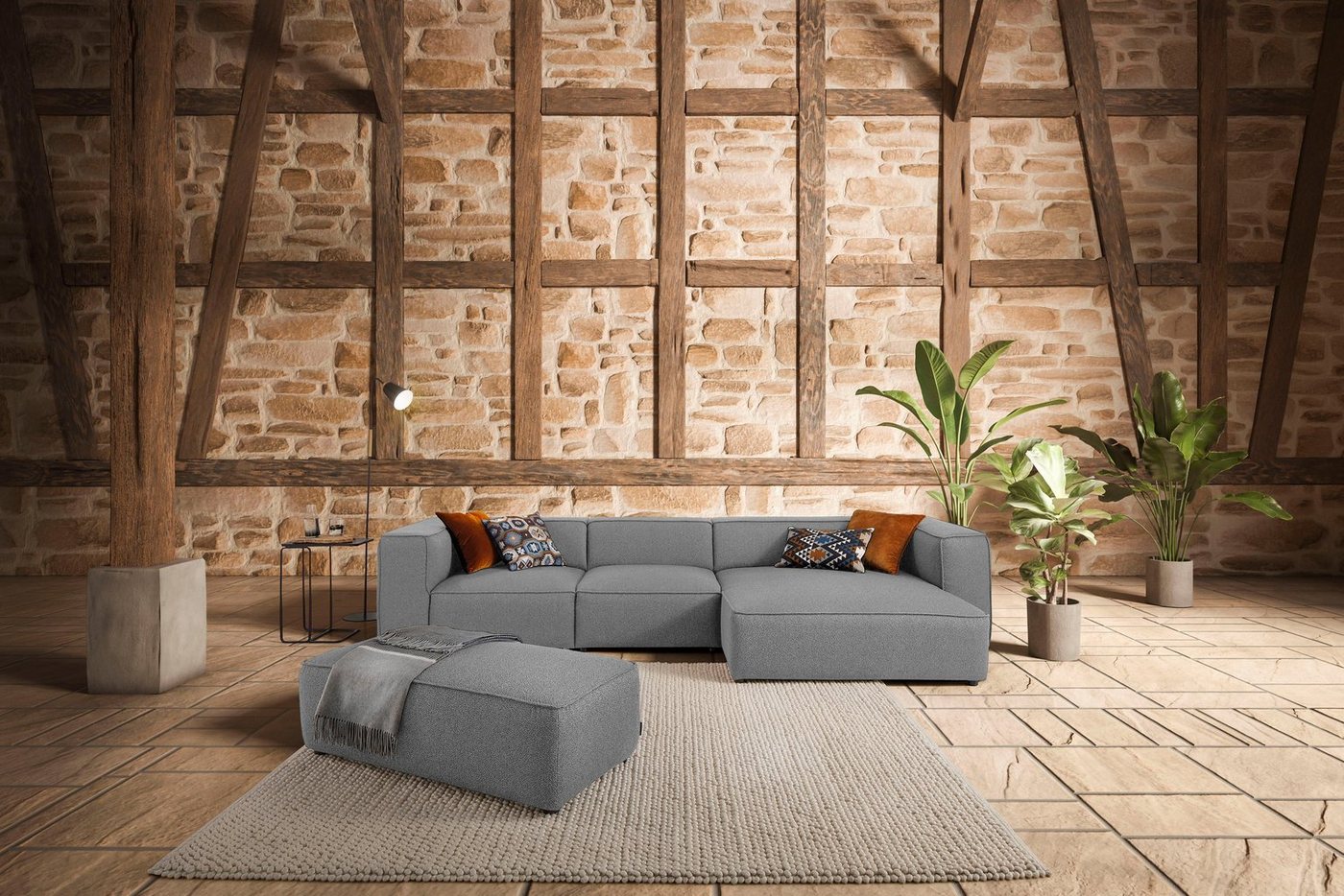 W.SCHILLIG Ecksofa around-the-block, mit eleganter Biese, mit Federkern, Breite 341 cm W.SCHILLIG Ecksofa around-the-block, mit eleganter Biese, mit Federkern, Breite 341 cm von W.SCHILLIG