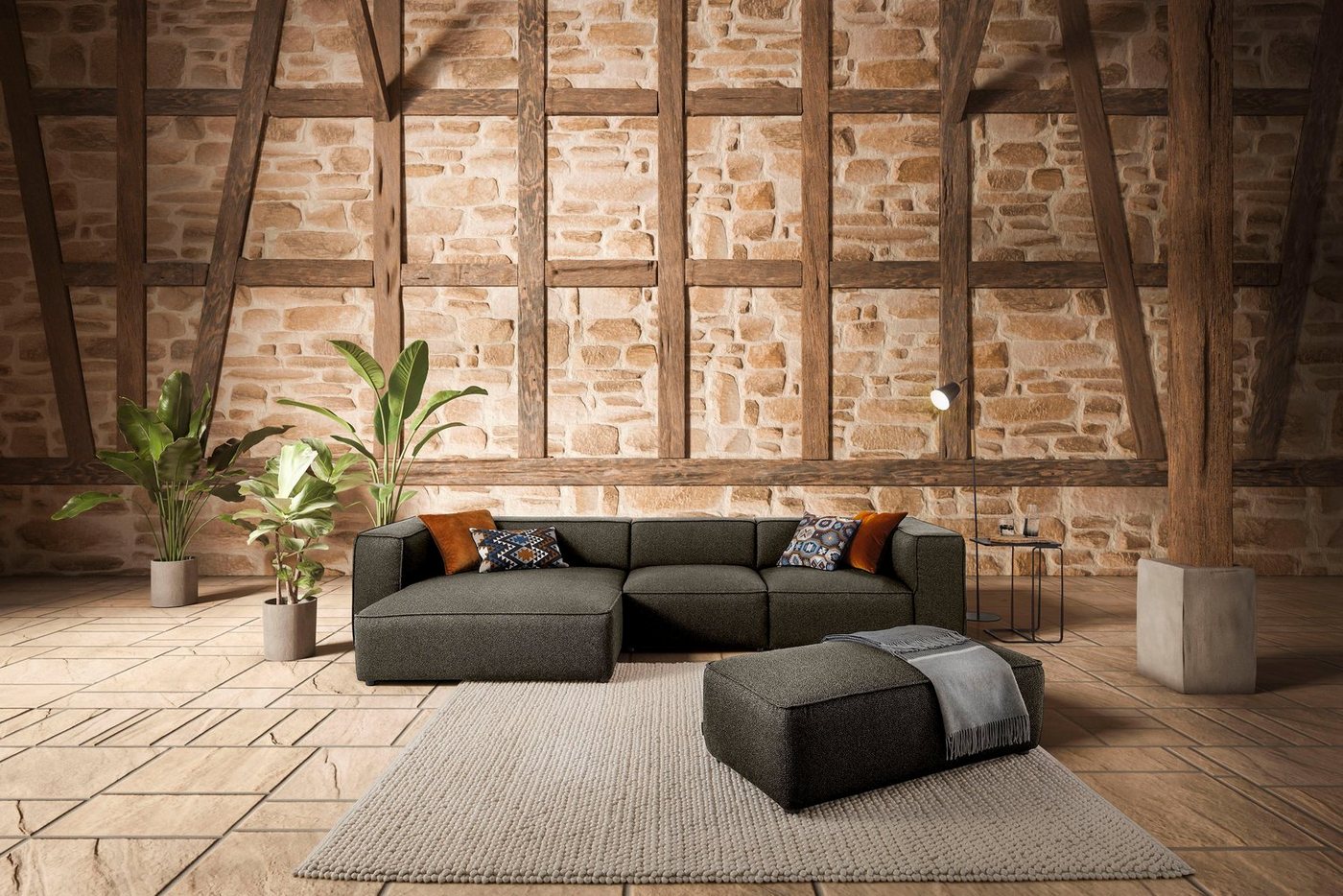 W.SCHILLIG Ecksofa around-the-block, mit eleganter Biese, mit Federkern, Breite 341 cm W.SCHILLIG Ecksofa around-the-block, mit eleganter Biese, mit Federkern, Breite 341 cm von W.SCHILLIG