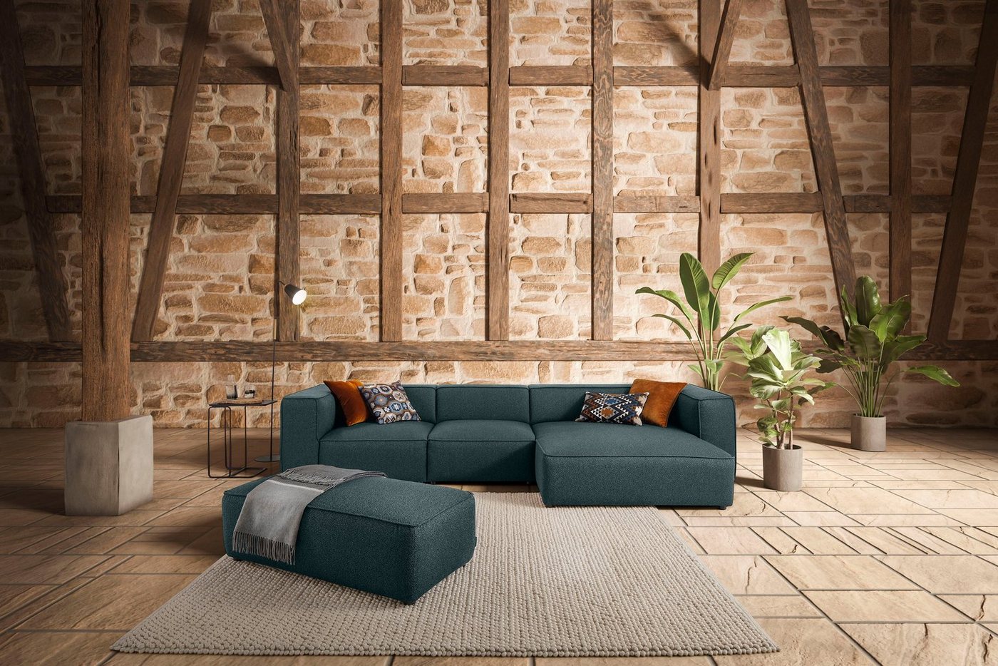 W.SCHILLIG Ecksofa around-the-block, mit eleganter Biese, mit Federkern, Breite 341 cm W.SCHILLIG Ecksofa around-the-block, mit eleganter Biese, mit Federkern, Breite 341 cm von W.SCHILLIG