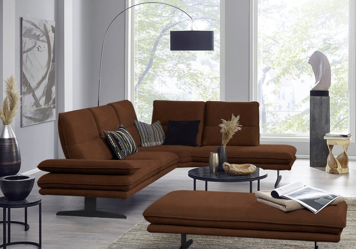 W.SCHILLIG Ecksofa broadway, Designsofa, toller Sitzkomfort, zeitlos, elegant, L-Form, Sitztiefenverstellung, Kopfteil- & Seitenteilverstellung, Breite 284cm W.SCHILLIG Ecksofa broadway, Designsofa, toller Sitzkomfort, zeitlos, elegant, L-Form, Sitztiefenverstellung, Kopfteil- & Seitenteilverstellung, Breite 284cm von W.SCHILLIG