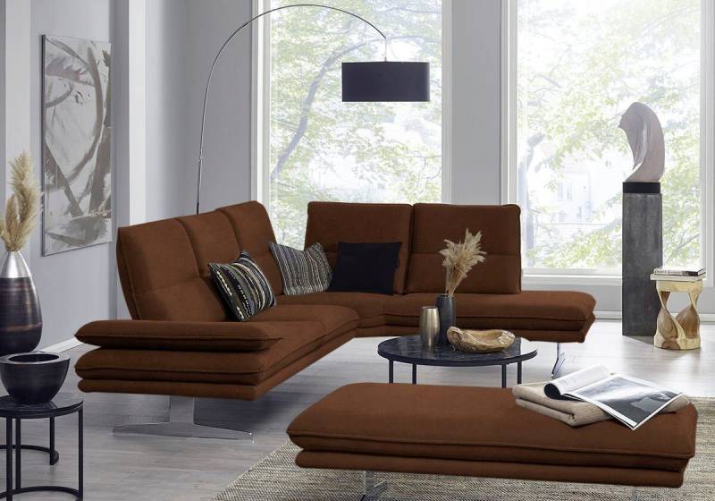 W.SCHILLIG Ecksofa broadway, Designsofa, mit tollem Sitzkomfort, L-Form, Sitztiefenverstellung, Kopfteil- & Seitenteilverstellung, Breite 284cm W.SCHILLIG Ecksofa broadway, Designsofa, mit tollem Sitzkomfort, L-Form, Sitztiefenverstellung, Kopfteil- & Seitenteilverstellung, Breite 284cm von W.SCHILLIG