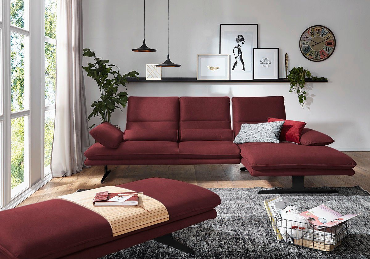 W.SCHILLIG Ecksofa broadway, Designsofa mit tollem Sitzkomfort, Sitztiefenverstellung, Kopfteil- & Seitenteilverstellung, Breite 291cm W.SCHILLIG Ecksofa broadway, Designsofa mit tollem Sitzkomfort, Sitztiefenverstellung, Kopfteil- & Seitenteilverstellung, Breite 291cm von W.SCHILLIG