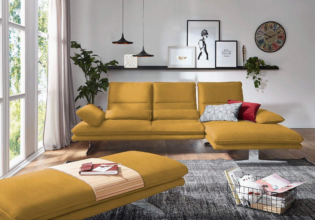 W.SCHILLIG Ecksofa broadway, Designsofa mit tollem Sitzkomfort, L-Form, Sitztiefenverstellung, Kopfteil- & Seitenteilverstellung, Breite 291cm W.SCHILLIG Ecksofa broadway, Designsofa mit tollem Sitzkomfort, L-Form, Sitztiefenverstellung, Kopfteil- & Seitenteilverstellung, Breite 291cm von W.SCHILLIG