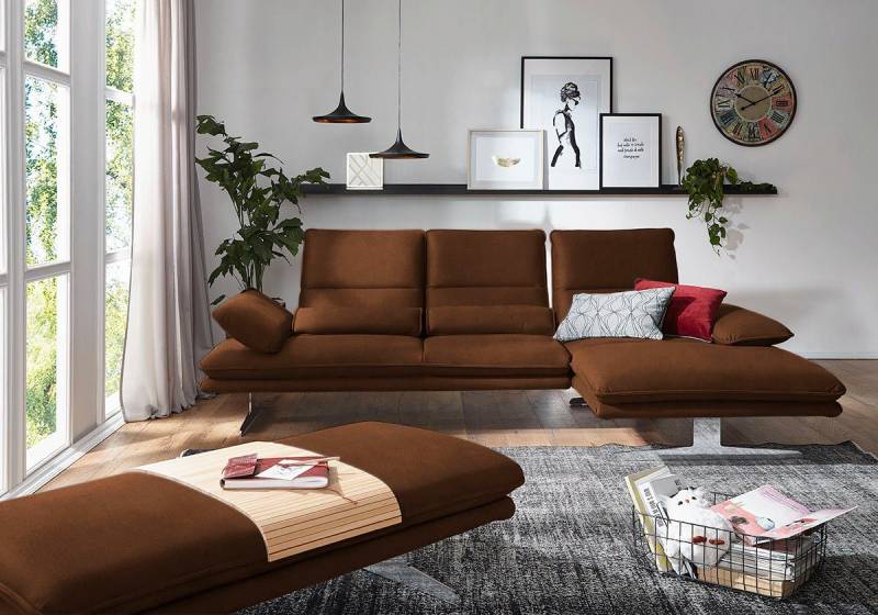 W.SCHILLIG Ecksofa broadway, Designsofa mit tollem Sitzkomfort, L-Form, Sitztiefenverstellung, Kopfteil- & Seitenteilverstellung, Breite 291cm W.SCHILLIG Ecksofa broadway, Designsofa mit tollem Sitzkomfort, L-Form, Sitztiefenverstellung, Kopfteil- & Seitenteilverstellung, Breite 291cm von W.SCHILLIG