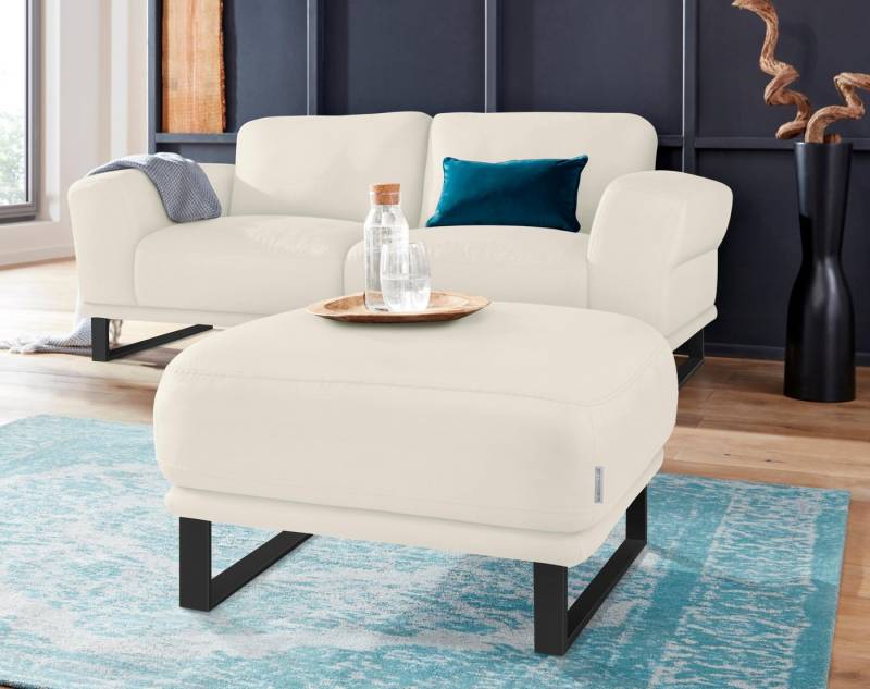 W.SCHILLIG Hocker montanaa, mit Metallkufen in Schwarz pulverbeschichtet, Breite 71 cm W.SCHILLIG Hocker montanaa, mit Metallkufen in Schwarz pulverbeschichtet, Breite 71 cm von W.SCHILLIG