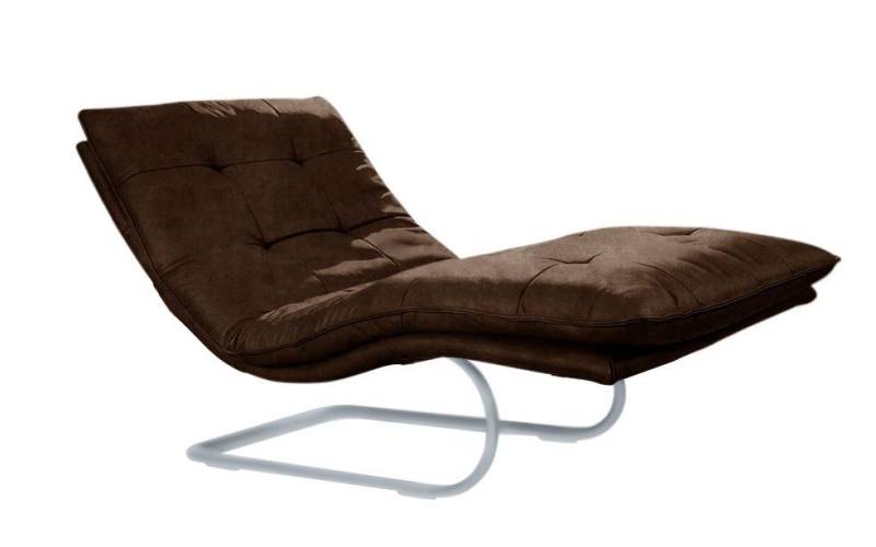 W.SCHILLIG Relaxliege daily dreams, in Waffelkissen-Optik, wahlweise mit Motor, silber matt, in 2 Breiten von W.SCHILLIG