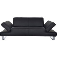 W.SCHILLIG 2-Sitzer "taboo Designsofa mit hohem Sitzkomfort", mit Übertiefe, inklusive Armlehnenverstellung, mit Kontrastnaht von W.Schillig