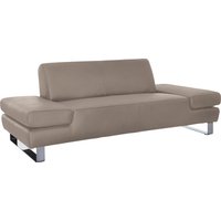 W.SCHILLIG 2-Sitzer "taboo Designsofa mit hohem Sitzkomfort", mit Übertiefe, inklusive Armlehnenverstellung, mit Kontrastnaht von W.Schillig