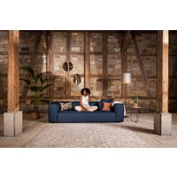 W.SCHILLIG 3-Sitzer "around-the-block" mit eleganter Biese, mit Federkern von W.Schillig