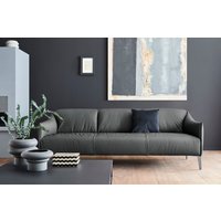 W.SCHILLIG 3-Sitzer "sally", mit Metall-Winkelfüßen in Chrom glänzend, Breite 224 cm von W.Schillig