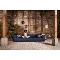 W.SCHILLIG 4-Sitzer "around-the-block" mit eleganter Biese, mit Federkern von W.Schillig