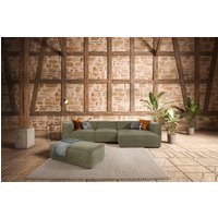 W.SCHILLIG Ecksofa "around-the-block", mit eleganter Biese, mit Federkern, Breite 341 cm von W.Schillig