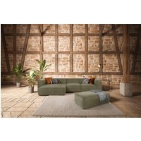 W.SCHILLIG Ecksofa "around-the-block", mit eleganter Biese, mit Federkern, Breite 341 cm von W.Schillig