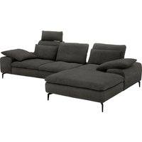 W.SCHILLIG Ecksofa "valentinoo, Designsofa, bequem, elegant und zeitlos, L-Form", (Set), inklusive Hocker, mit Sitztiefenverstellung, Breite 299 cm von W.Schillig