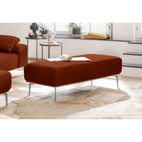 W.SCHILLIG Polsterhocker "run" mit elegantem Holzsockel, Füße in Silber matt, Breite 150 cm W.SCHILLIG Polsterhocker "run" mit elegantem Holzsockel, Füße in Silber matt, Breite 150 cm von W.Schillig