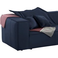 W.SCHILLIG Sofakissen "around-the-block" Dekokissen mit Flatterbiese von W.Schillig