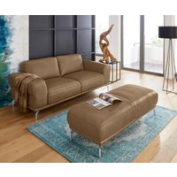 W.SCHILLIG 2-Sitzer "montanaa" mit Metallfüßen in Chrom glänzend, Breite 192 cm von W.Schillig