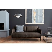 W.SCHILLIG 2,5-Sitzer "sally", mit Metallfüßen in Schwarz pulverbeschichtet, Breite 174 cm von W.Schillig