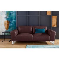 W.SCHILLIG 2,5-Sitzer "montanaa", mit Metallkufen in Chrom glänzend, Breite 212 cm von W.Schillig