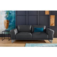 W.SCHILLIG 2,5-Sitzer "montanaa", mit Metallkufen in Silber matt, Breite 212 cm von W.Schillig