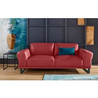 W.SCHILLIG 2,5-Sitzer "montanaa", mit Metallkufen in Schwarz pulverbeschichtet, Breite 212 cm von W.Schillig
