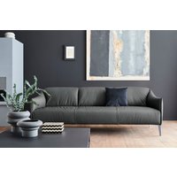 W.SCHILLIG 3-Sitzer "sally", mit Metall-Winkelfüßen in Silber matt, Breite 224 cm von W.Schillig