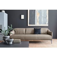 W.SCHILLIG 3-Sitzer "sally", mit Metall-Winkelfüßen in Silber matt, Breite 224 cm von W.Schillig